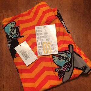 Lularoe OS Halloween Leggings